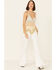 Image #2 - Sadie & Sage Women's Multi Calico Crochet Tassel Hem Cami, Multi, hi-res