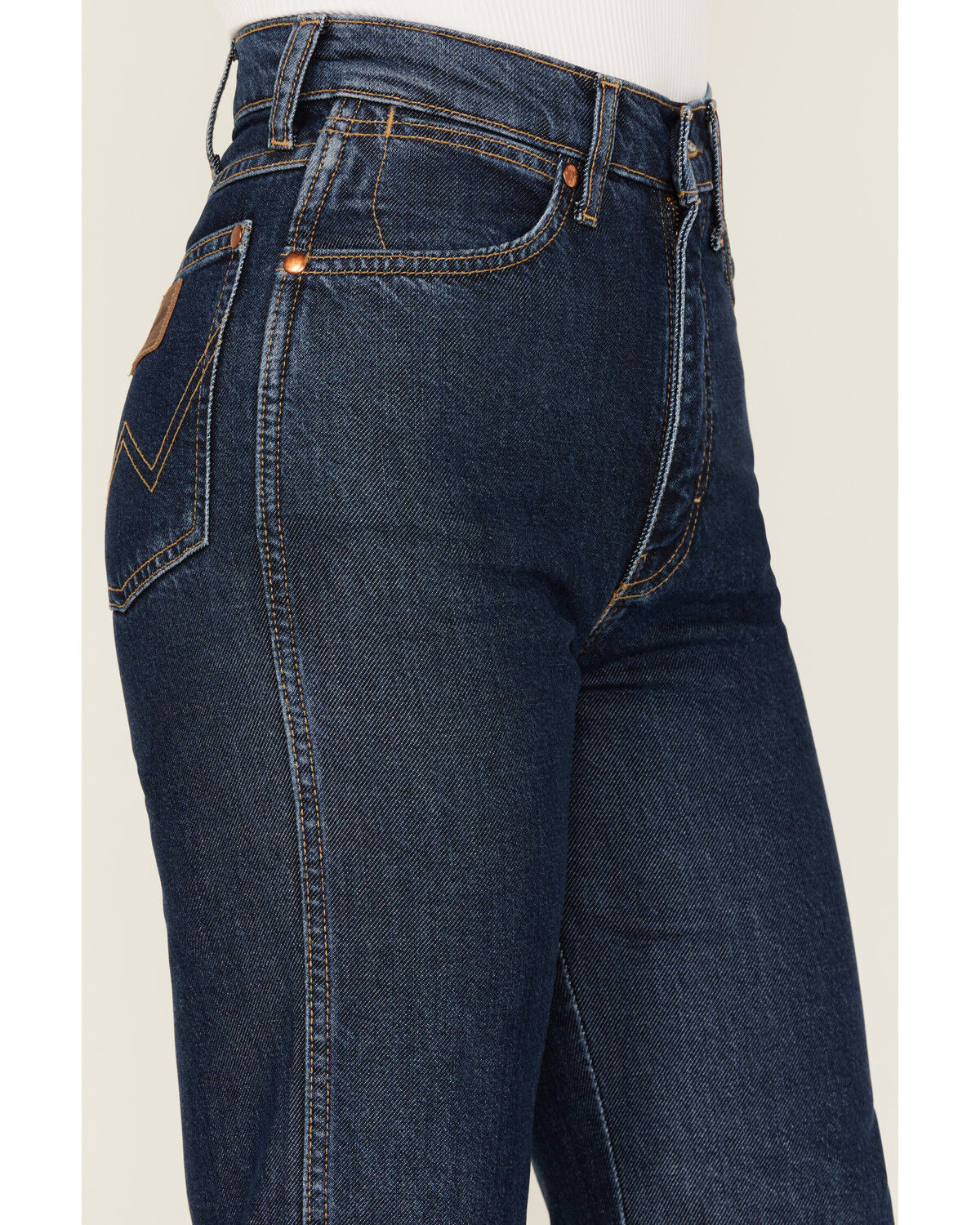 Image #2 - Wrangler Women's Wanderer High Rise Wide Leg Stretch Denim Jeans, , hi-res