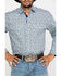 Image #4 - Resistol Men's Tavares Floral Geo Print Long Sleeve Western Shirt , Blue, hi-res