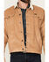 Image #3 - Wrangler Men's Sherpa Lined Corduroy Jacket, Tan, hi-res
