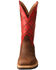 Image #5 - Twisted X Men's Lite Western Work Boots - Alloy Toe, Brown, hi-res