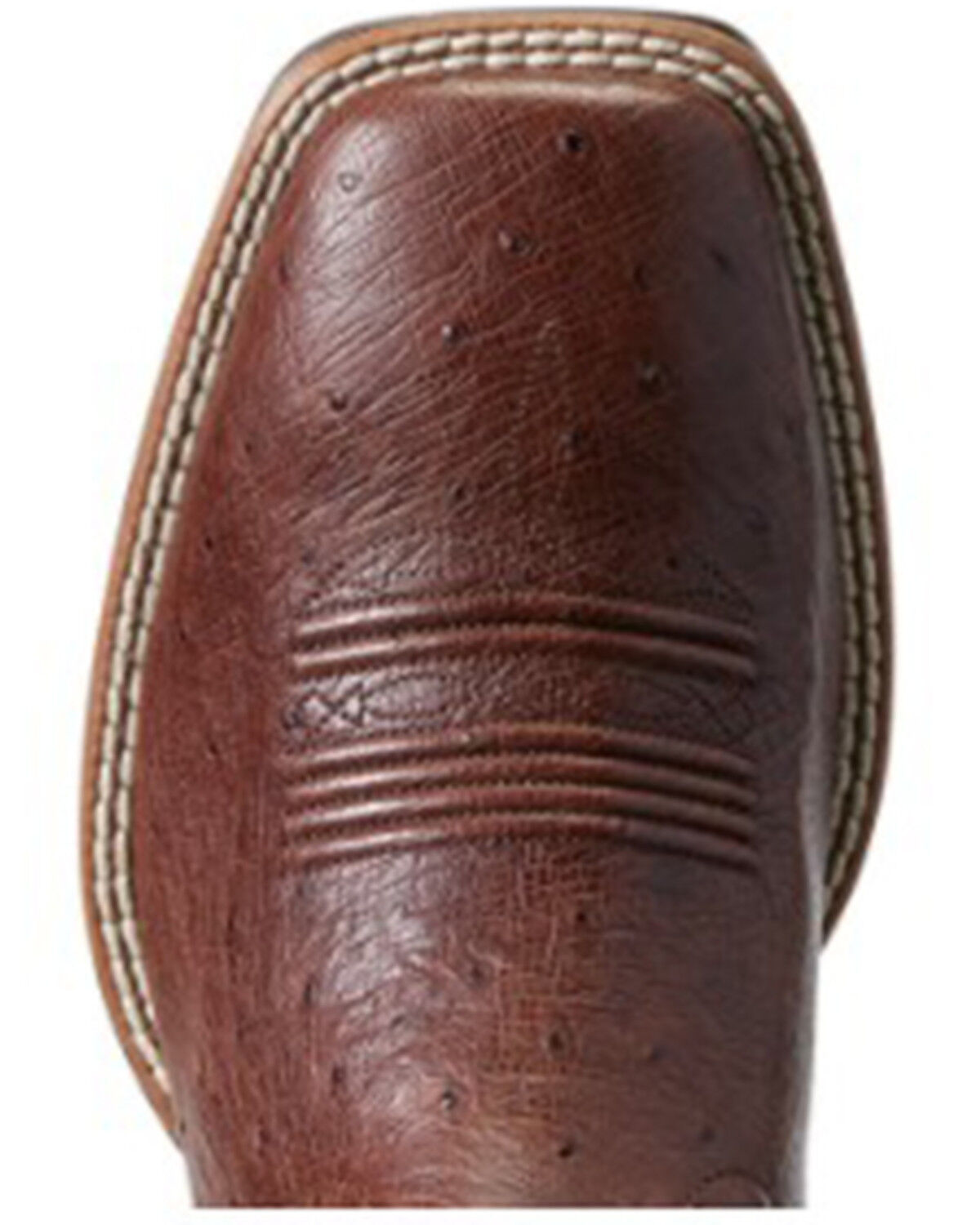 Image #4 - Ariat Men's Smooth Quill Ostrich Night Life Ultra Exotic Western Boot - Broad Square Toe, Brown, hi-res