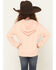 Image #4 - Wrangler Girls' Classic Logo Hoodie, Pink, hi-res