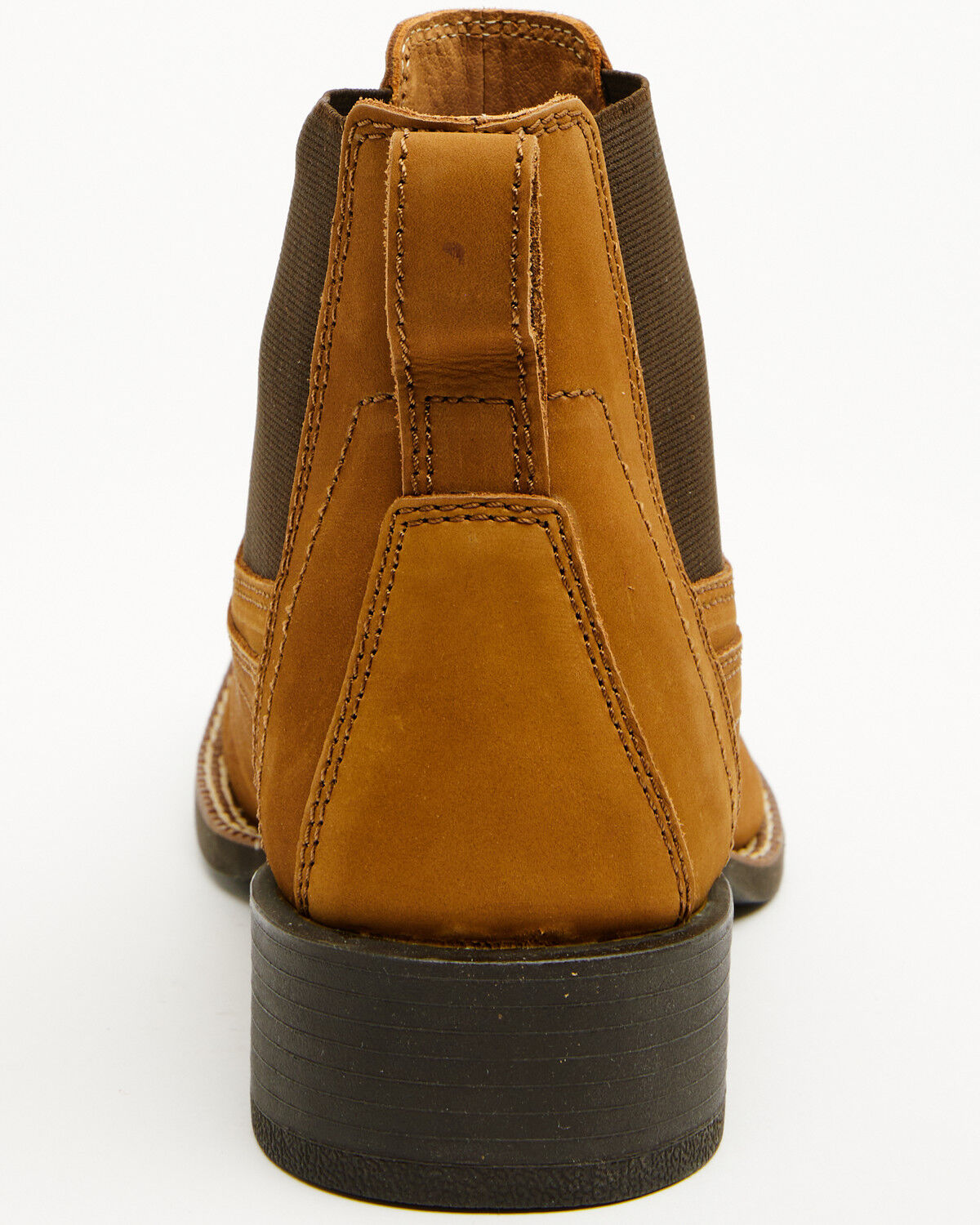 Image #5 - Cody James Men's Ace Chelsea Boots - Broad Square Toe, Brown, hi-res