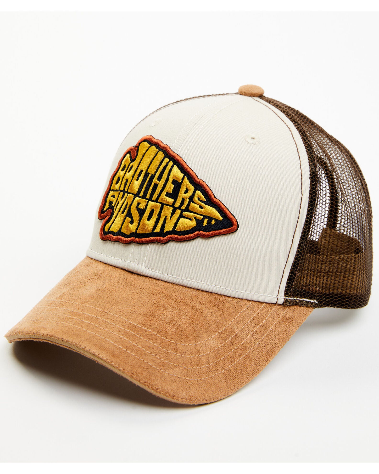 Brothers & Sons Men's Pecan Arrowhead Patch Ball Cap | Sheplers