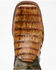 Cody James Men's Brown Exotic Caiman Tail Skin Western Boots - Broad Square Toe, Brown, hi-res