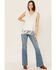 Image #1 - Tasha Polizzi Women's Abby Fringe Tank Top, White, hi-res