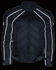 Image #3 - Milwaukee Leather Men's Combo Leather Textile Mesh Racer Jacket - 3X, Black, hi-res