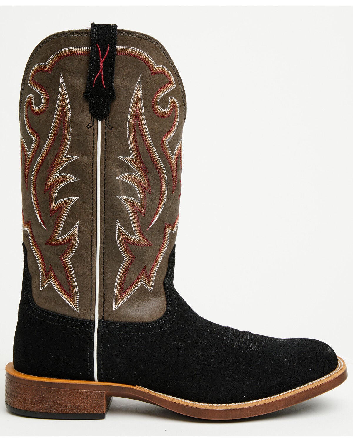 Image #2 - Twisted X Men's 13" Top Hand Performance Western Boots - Broad Square Toe, Black, hi-res