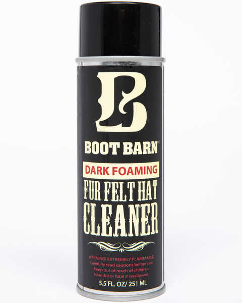 Boot Barn® Dark Foaming Fur Felt Hat Cleaner, No Color, hi-res