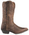Justin Stampede Women's McKayla Tan Cowgirl Boots - Snip Toe, Tan, hi-res