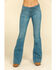 Kimes Ranch Women's Light Wash Mid Rise Lola Soho Fade Trouser, Blue, hi-res