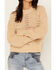 Image #3 - Free People Women's Sandcastle Bell Song Knit Sweater, Tan, hi-res