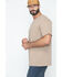 Image #5 - Carhartt Men's Loose Fit Heavyweight Logo Pocket Work T-Shirt - Big & Tall, Desert, hi-res