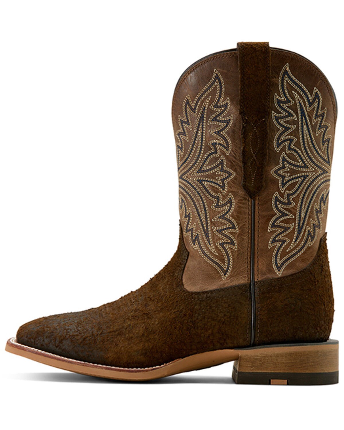Image #2 - Ariat Men's Walker Western Boots - Broad Square Toe, Bronze, hi-res