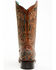 Image #5 - Corral Women's Embroidered Western Boots - Broad Square Toe, Tan, hi-res