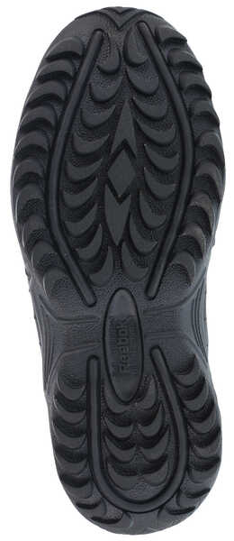 Image #5 - Reebok Men's Stealth 6" Lace-Up Waterproof Side Zip Work Boots - Round Toe, Black, hi-res