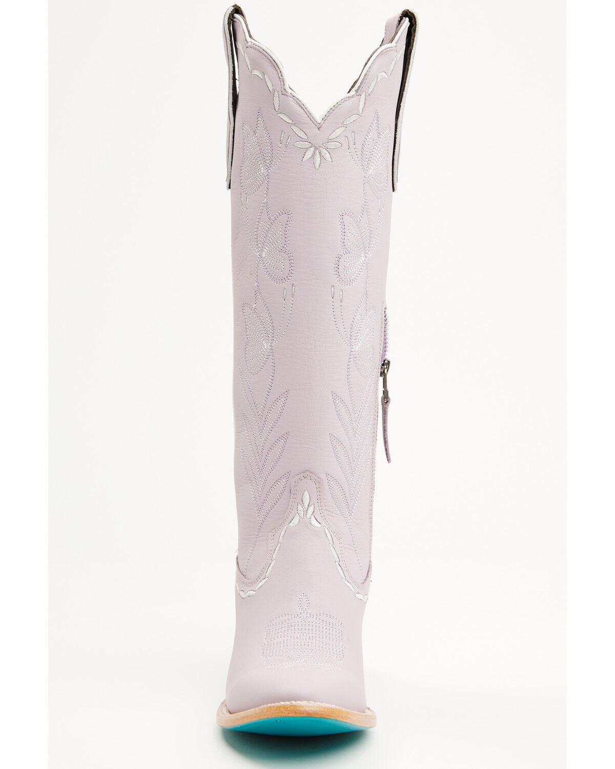 Image #4 - Lane Women's Sweet Memories Tall Western Boots - Round Toe, Lavender, hi-res