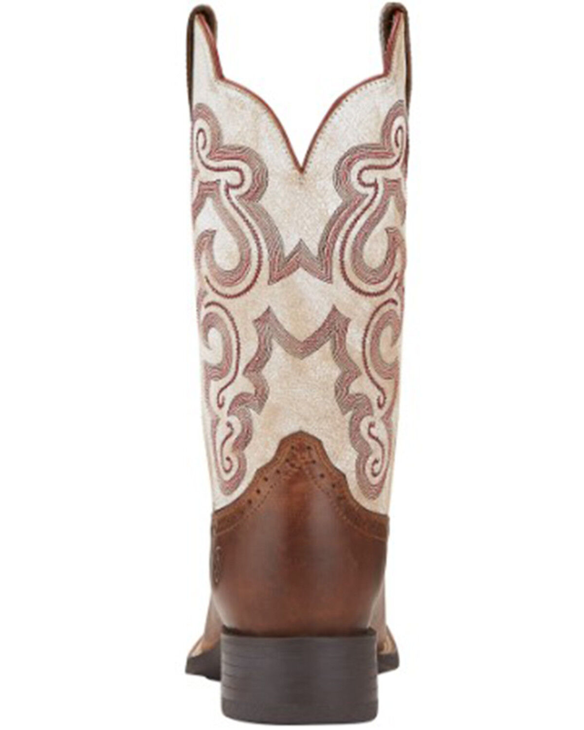 Image #5 - Ariat Women's Quickdraw Western Boots - Square Toe, Brown, hi-res