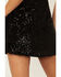 Image #3 - Show Me Your Mumu Women's All Night Sequins Mini Skort, Black, hi-res