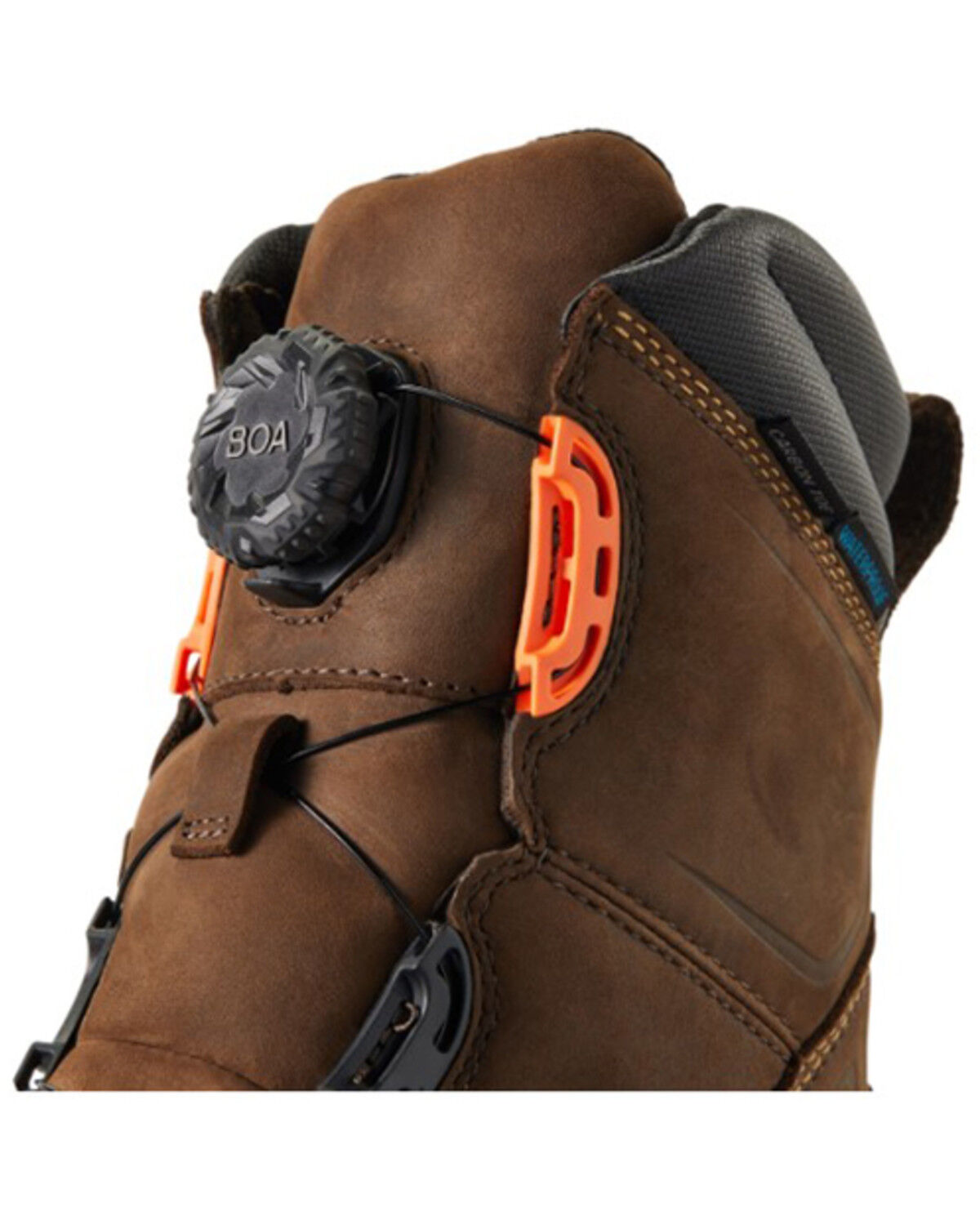 Image #6 - Ariat Men's WorkHog® XT BOA® Waterproof Work Boot - Carbon Toe, Brown, hi-res