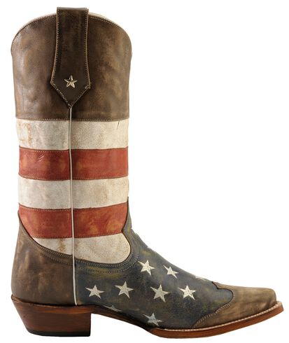 Roper American Flag Cowboy Boots - Snip Toe | Sheplers