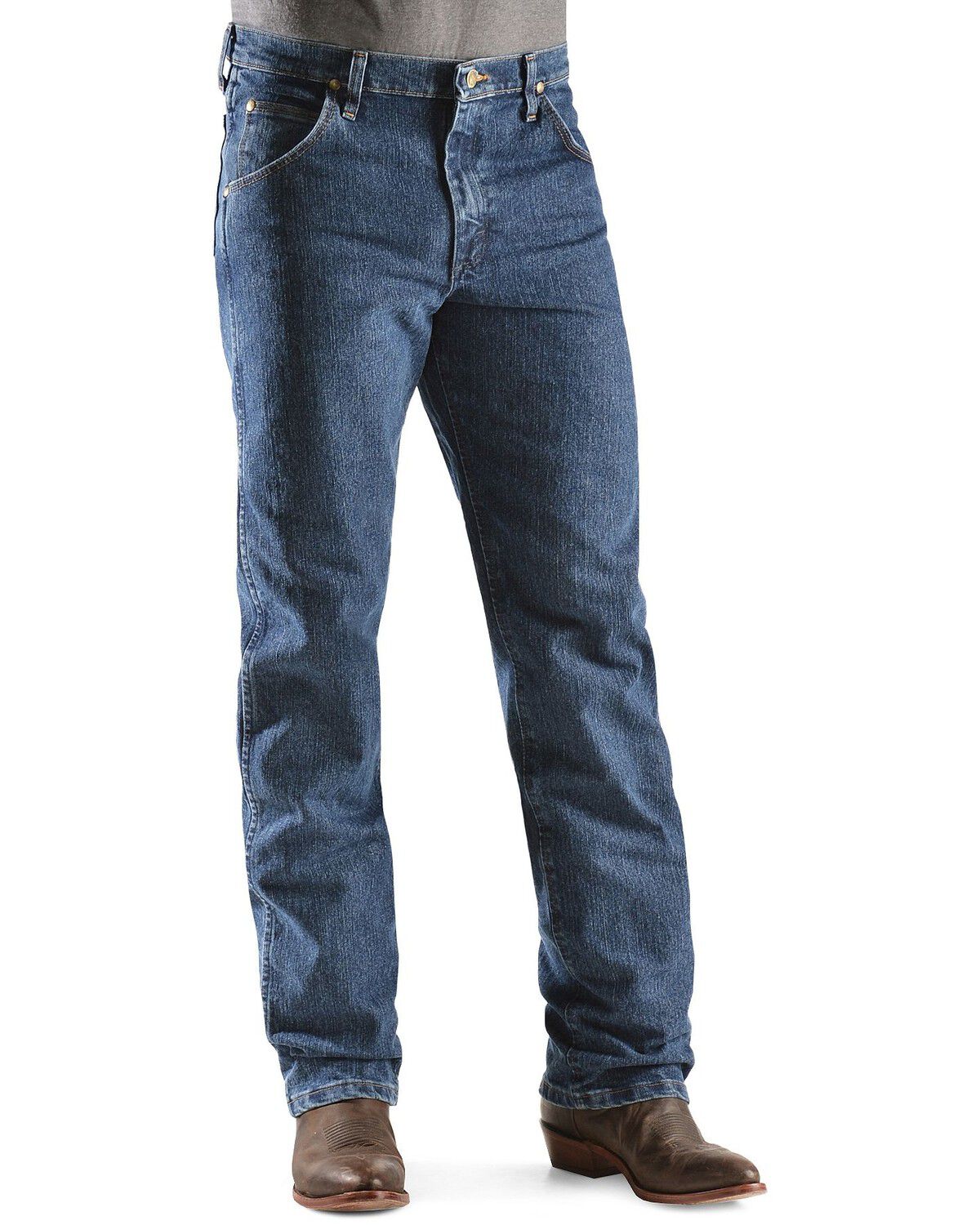 Wrangler Men's Premium Performance Advanced Comfort Mid Stone Jeans - Big \u0026  Tall | Sheplers