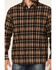 Image #3 - North River Men's Small Plaid Print Long Sleeve Button-Down Flannel Shirt, Green, hi-res