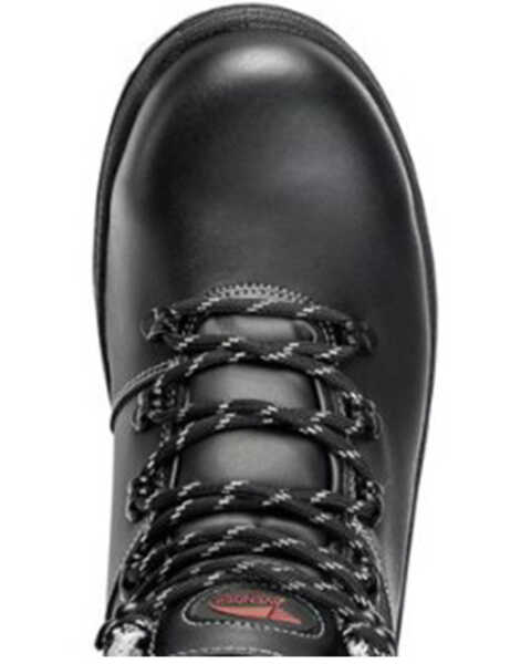 Image #6 - Avenger Men's 8624 Builder Mid 6" Waterproof Lace-Up Work Boots - Soft Toe, Black, hi-res
