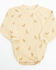 Image #1 - Rylee & Cru Infant Girls' Deer Print Long Sleeve Crew Neck Onesie, Cream, hi-res