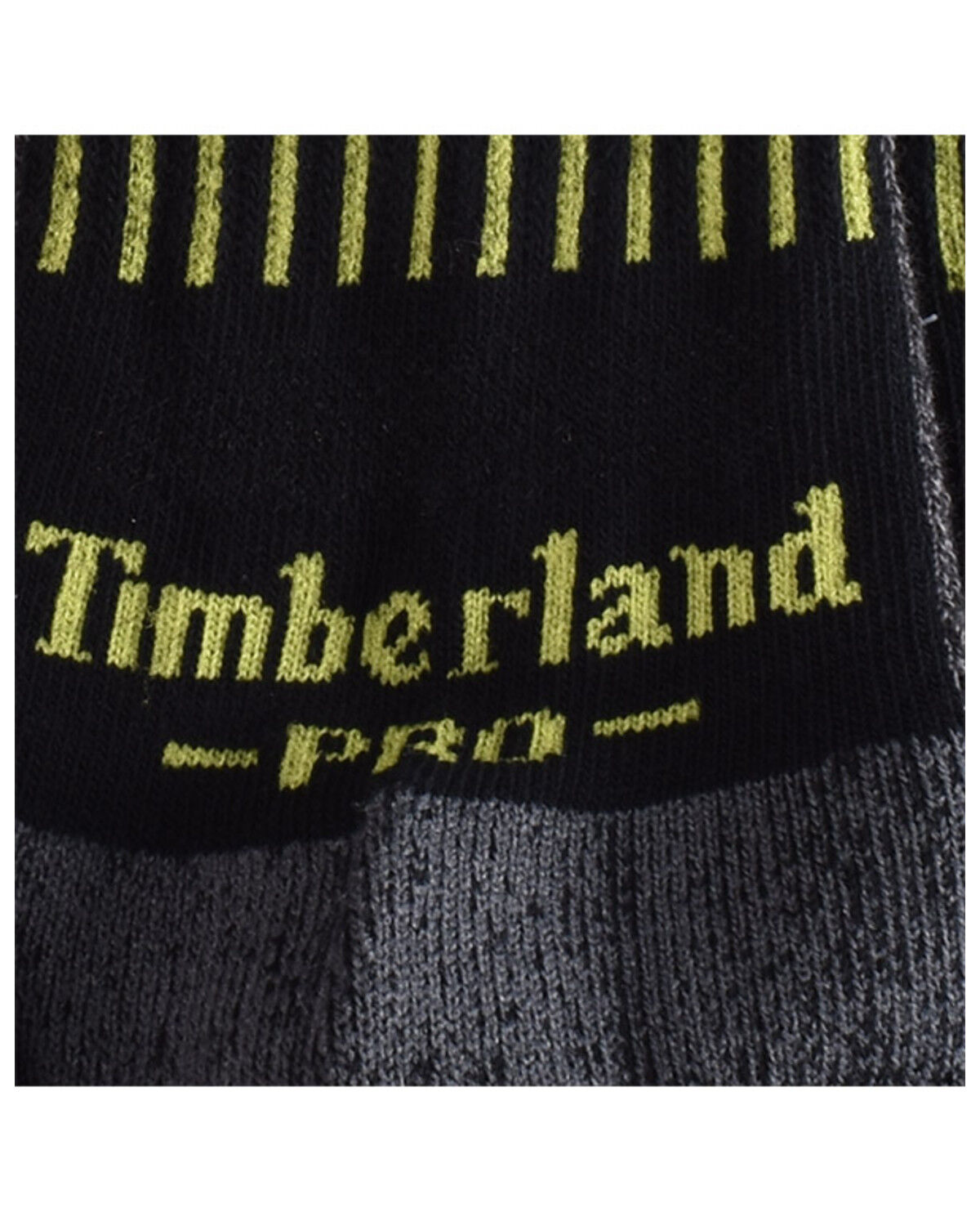 Image #2 - Timberland PRO Men's Rugged Accent 1.2 Cushion Quarter Socks - 3 Piece, Black, hi-res