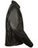 Image #3 - Milwaukee Leather Men's 3X Classic Scooter Jacket, Black, hi-res