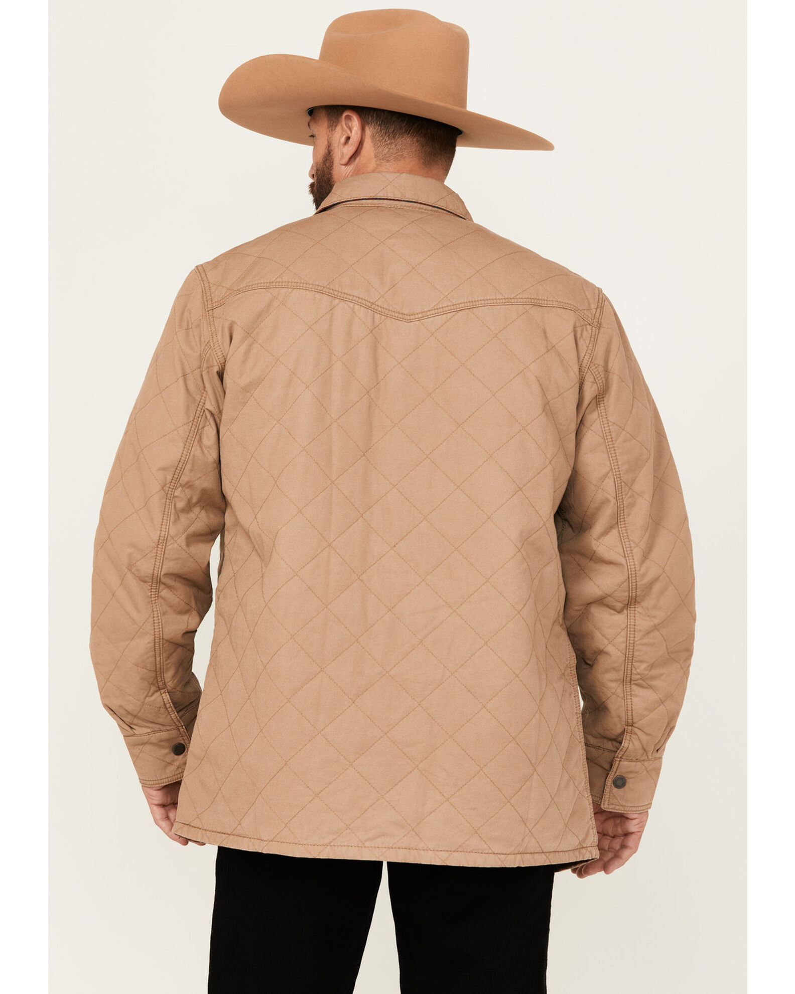Wrangler Men s Reversible Quilted Shirt Jacket Sheplers