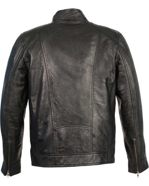 Image #2 - Milwaukee Leather Men's Sheepskin Moto Leather Jacket - 3X , , hi-res