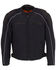 Image #1 - Milwaukee Leather Men's Mesh Racing Jacket with Removable Rain Jacket Liner - 4X, Black, hi-res