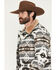 Image #3 - Rock & Roll Denim Men's Southwestern Jacquard Snap Jacket, Grey, hi-res