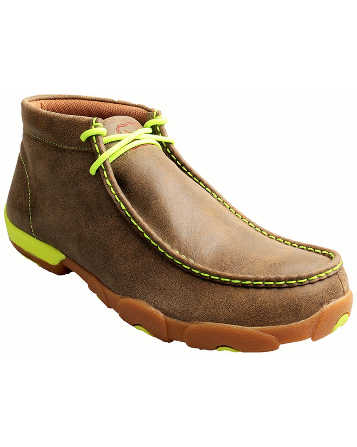 Twisted X Men's Chukka Driving Mocs, Bomber, hi-res