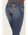 Image #2 - Wrangler Retro Women's Mae Flare Mid Rise Faith Denim Jeans, Blue, hi-res