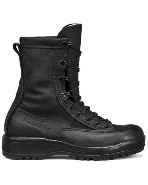 Belleville Men's 770 8" 200g Insulated Waterproof Work Boots - Round Toe, Black, hi-res