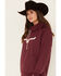 Image #2 - Kimes Ranch Women's Boot Barn Exclusive Logo Embroidered Hoodie, Burgundy, hi-res
