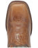 Image #6 - Dan Post Women's Darby Western Boots - Broad Square Toe, Tan/turquoise, hi-res