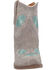 Image #4 - Dingo Women's Tootsie Floral Embroidered Western Fashion Booties - Snip Toe, Grey, hi-res