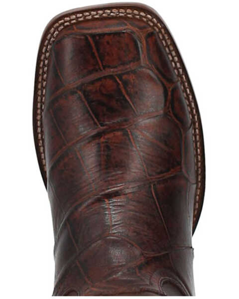 Image #6 - Dan Post Men's Akers Western Boots - Broad Square Toe, Cognac, hi-res