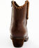 Image #5 - Shyanne Women's Sawyer Dolly Terra Western Fashion Booties - Round Toe, Cognac, hi-res