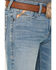 Image #2 - Ariat Men's M7 Hartwell Julian Medium Wash Stretch Slim Straight Jeans , Blue, hi-res