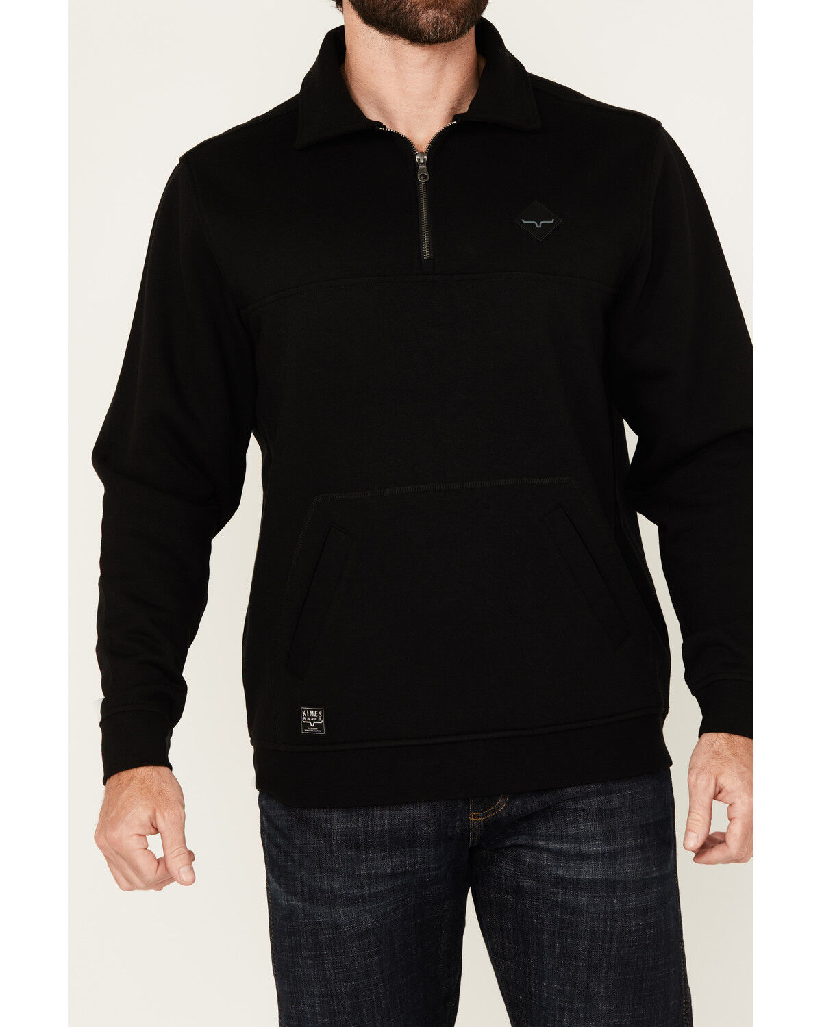 Image #3 - Kimes Ranch Men's Boot Barn Exclusive Diamond Head Solid Logo Pullover, , hi-res