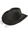 Outback Trading Co. Men's Silverton UPF50 Sun Protection Crushable Hat, Black, hi-res