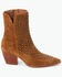 Image #2 - Matisse Women's Margaret Studded Suede Booties - Round Toe, Brown, hi-res