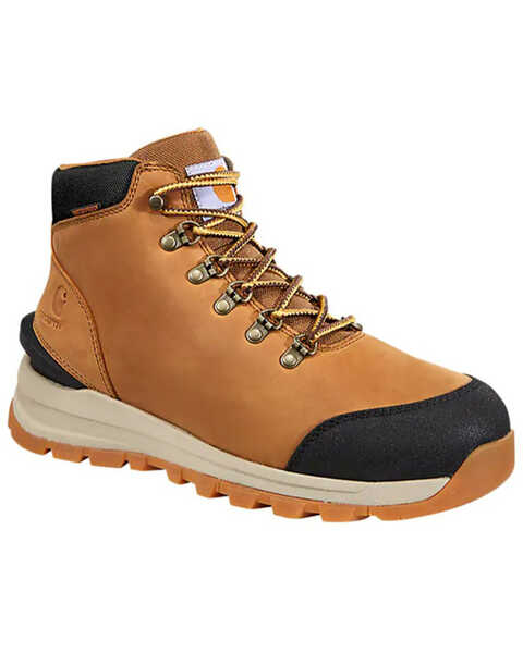 Image #1 - Carhartt Men's Gilmore 5" Hiker Work Boot - Soft Toe, Lt Brown, hi-res