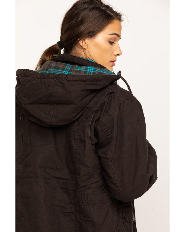 Berne Women S Quilted Flannel Lined Washed Barn Coat Sheplers
